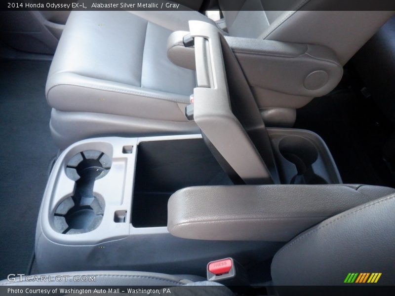 Alabaster Silver Metallic / Gray 2014 Honda Odyssey EX-L