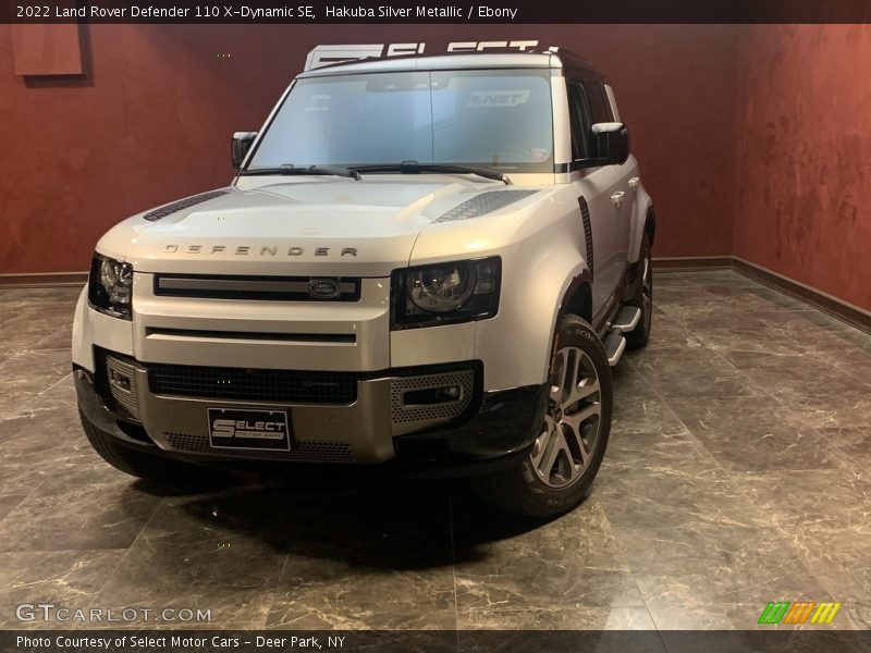 Hakuba Silver Metallic / Ebony 2022 Land Rover Defender 110 X-Dynamic SE