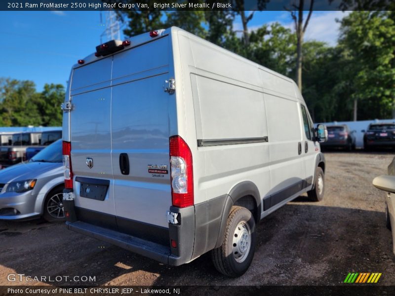 Bright Silver Metallic / Black 2021 Ram ProMaster 2500 High Roof Cargo Van