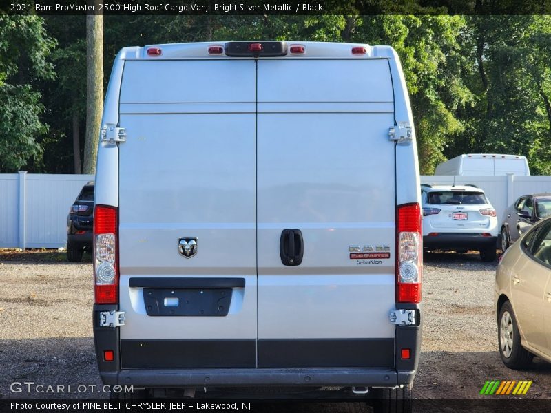 Bright Silver Metallic / Black 2021 Ram ProMaster 2500 High Roof Cargo Van