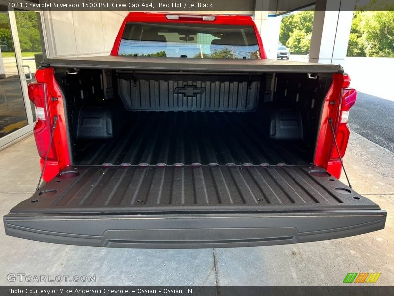 Red Hot / Jet Black 2021 Chevrolet Silverado 1500 RST Crew Cab 4x4