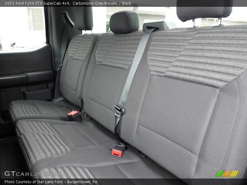 Rear Seat of 2023 F150 STX SuperCab 4x4