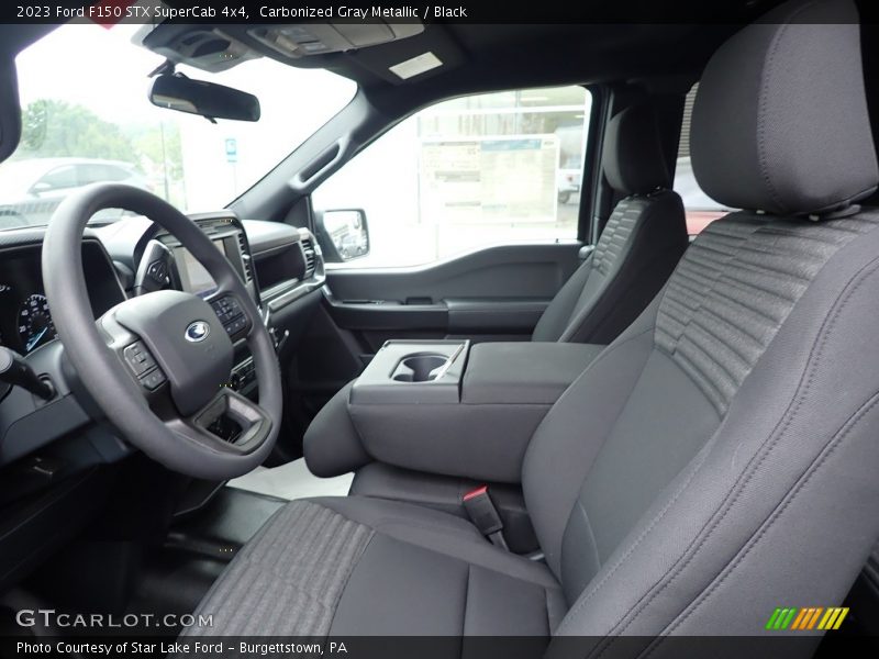 Front Seat of 2023 F150 STX SuperCab 4x4