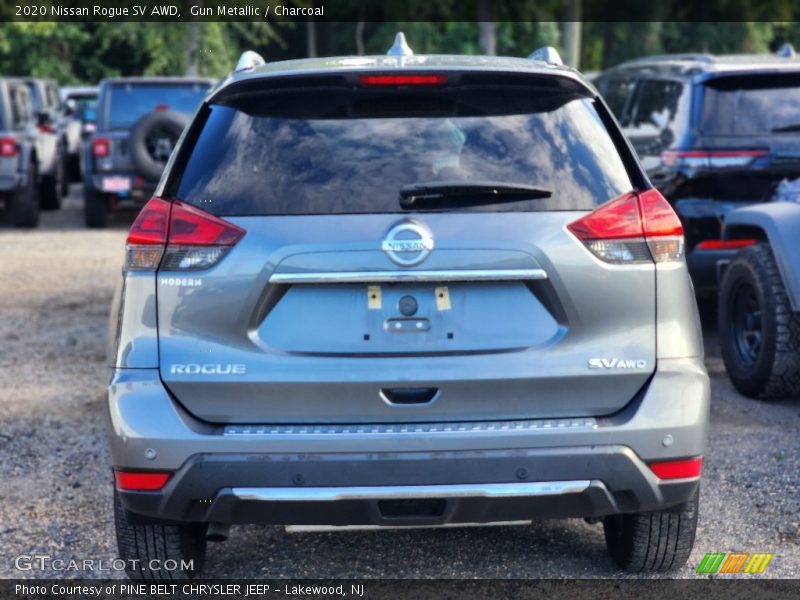 Gun Metallic / Charcoal 2020 Nissan Rogue SV AWD