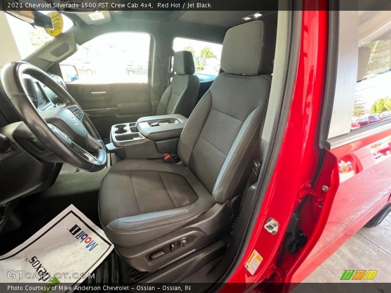 Red Hot / Jet Black 2021 Chevrolet Silverado 1500 RST Crew Cab 4x4