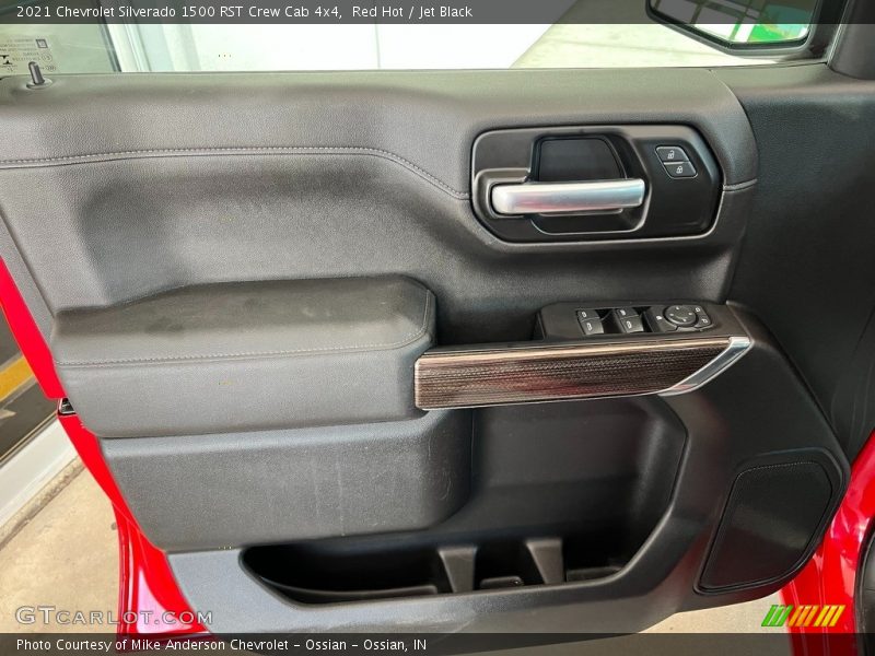 Red Hot / Jet Black 2021 Chevrolet Silverado 1500 RST Crew Cab 4x4