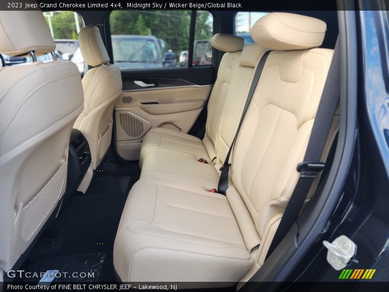 Midnight Sky / Wicker Beige/Global Black 2023 Jeep Grand Cherokee Limited 4x4