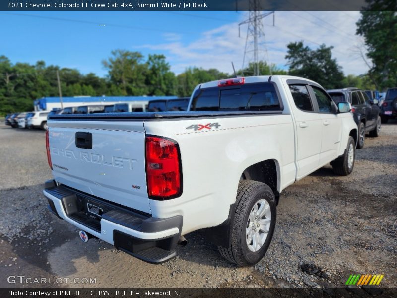 Summit White / Jet Black 2021 Chevrolet Colorado LT Crew Cab 4x4