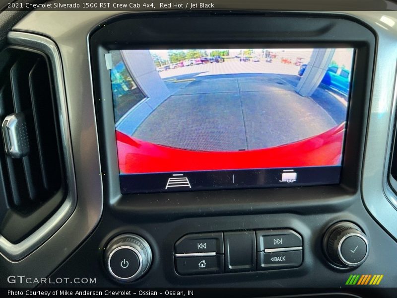 Red Hot / Jet Black 2021 Chevrolet Silverado 1500 RST Crew Cab 4x4