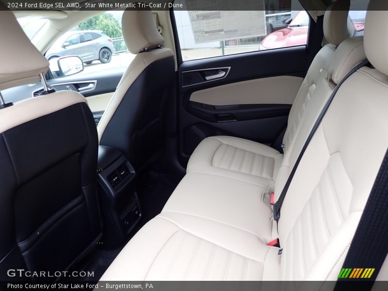 Rear Seat of 2024 Edge SEL AWD