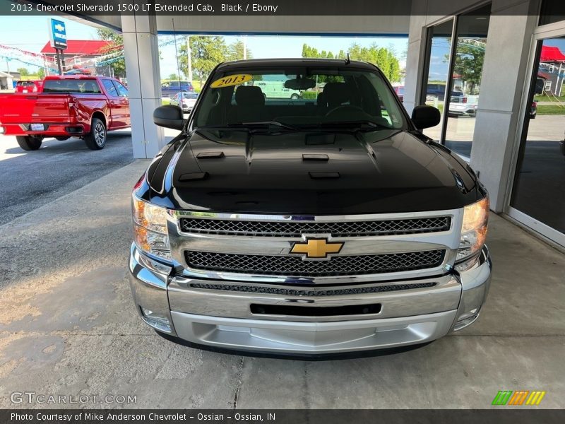 Black / Ebony 2013 Chevrolet Silverado 1500 LT Extended Cab