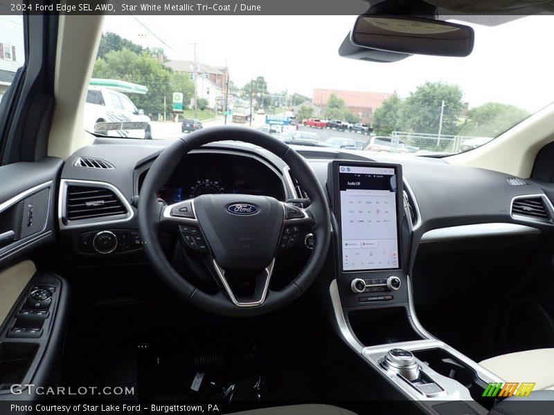 Dashboard of 2024 Edge SEL AWD