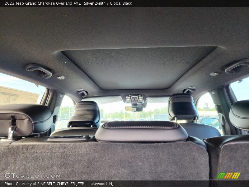 Silver Zynith / Global Black 2023 Jeep Grand Cherokee Overland 4XE