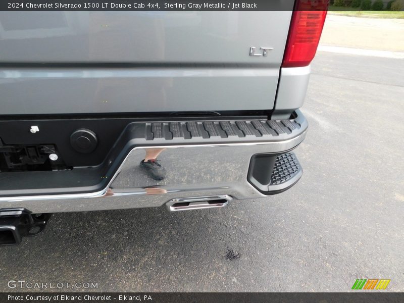 Sterling Gray Metallic / Jet Black 2024 Chevrolet Silverado 1500 LT Double Cab 4x4