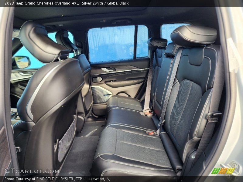 Silver Zynith / Global Black 2023 Jeep Grand Cherokee Overland 4XE