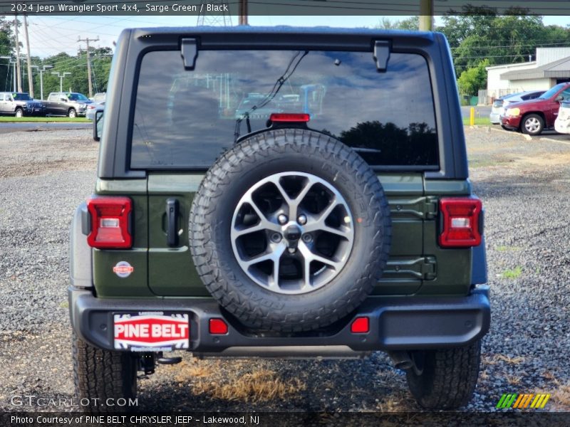 Sarge Green / Black 2024 Jeep Wrangler Sport 4x4