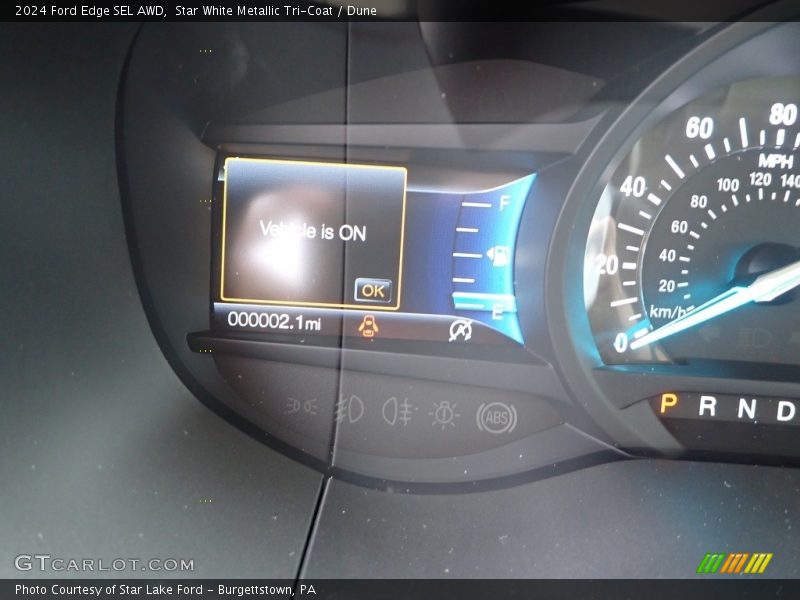  2024 Edge SEL AWD SEL AWD Gauges