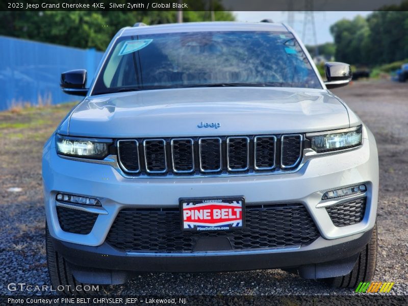 Silver Zynith / Global Black 2023 Jeep Grand Cherokee 4XE
