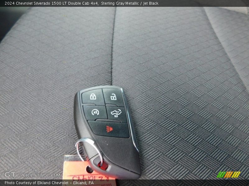 Keys of 2024 Silverado 1500 LT Double Cab 4x4