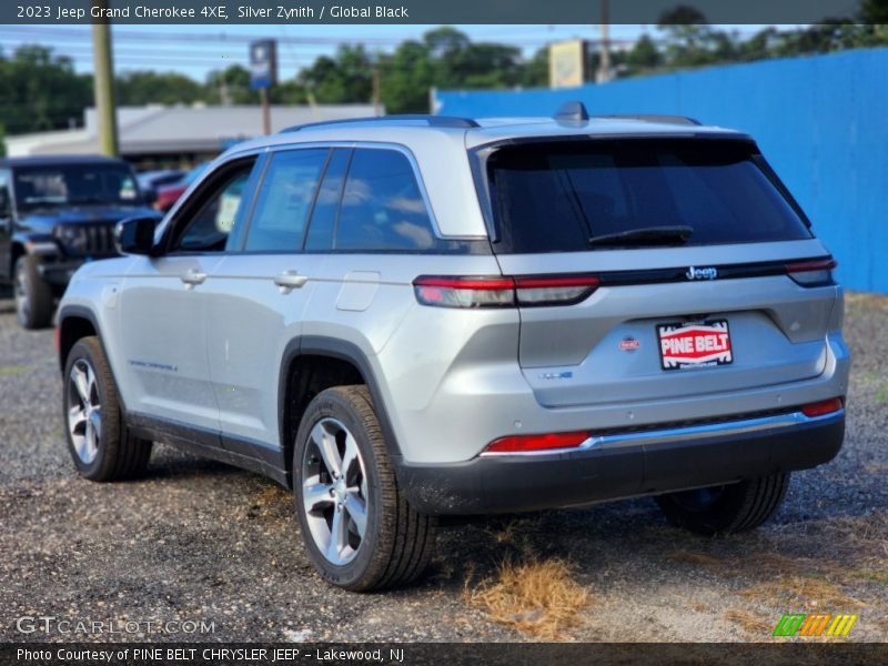Silver Zynith / Global Black 2023 Jeep Grand Cherokee 4XE