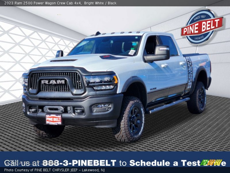 Bright White / Black 2023 Ram 2500 Power Wagon Crew Cab 4x4