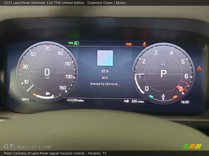  2023 Defender 110 75th Limited Edition 110 75th Limited Edition Gauges