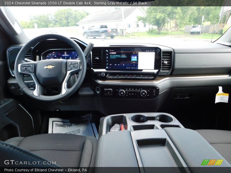 Dashboard of 2024 Silverado 1500 LT Double Cab 4x4