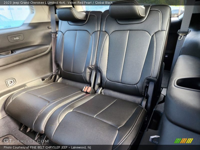 Velvet Red Pearl / Global Black 2023 Jeep Grand Cherokee L Limited 4x4