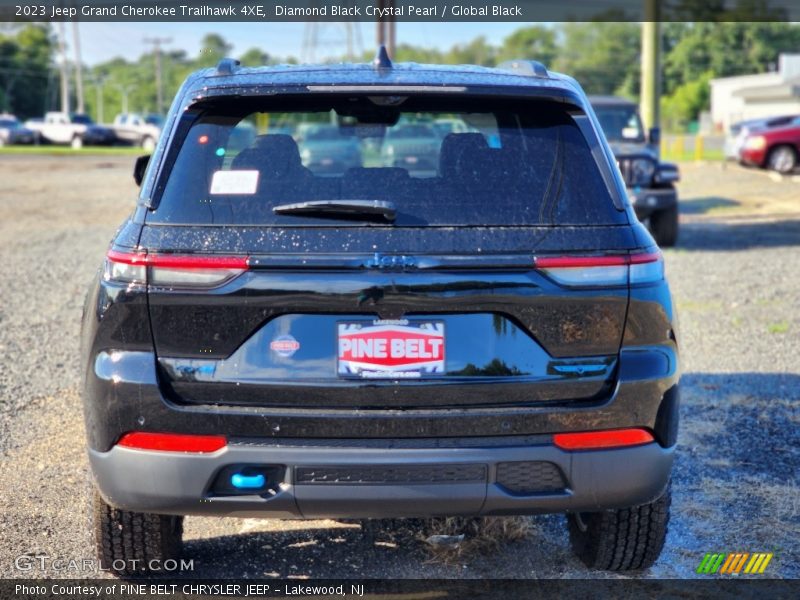 Diamond Black Crystal Pearl / Global Black 2023 Jeep Grand Cherokee Trailhawk 4XE