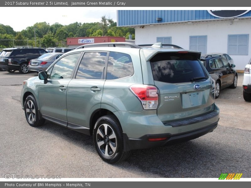 Jasmine Green Metallic / Gray 2017 Subaru Forester 2.5i Limited