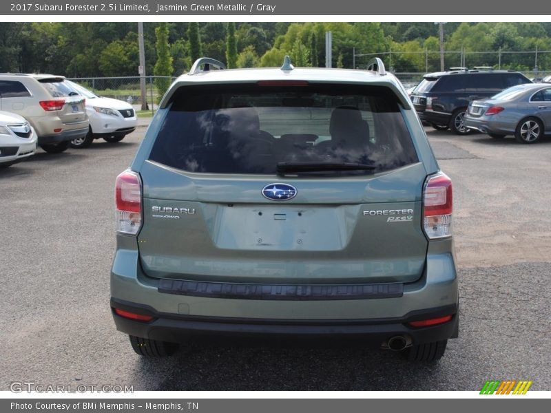 Jasmine Green Metallic / Gray 2017 Subaru Forester 2.5i Limited
