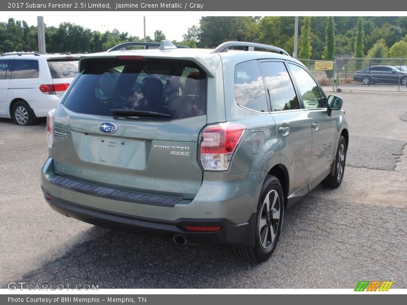 Jasmine Green Metallic / Gray 2017 Subaru Forester 2.5i Limited