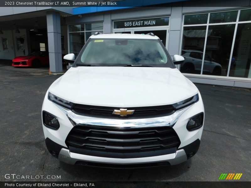 Summit White / Jet Black 2023 Chevrolet TrailBlazer LT AWD