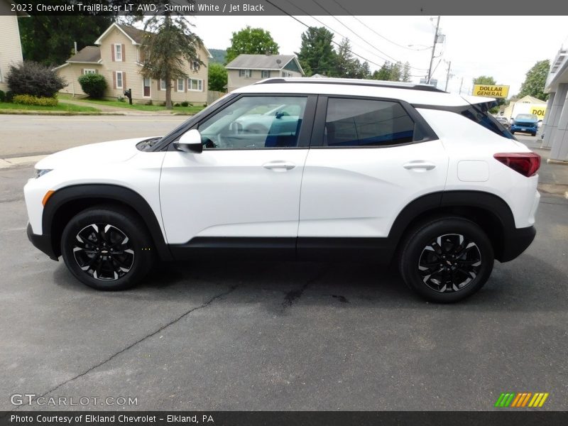 Summit White / Jet Black 2023 Chevrolet TrailBlazer LT AWD