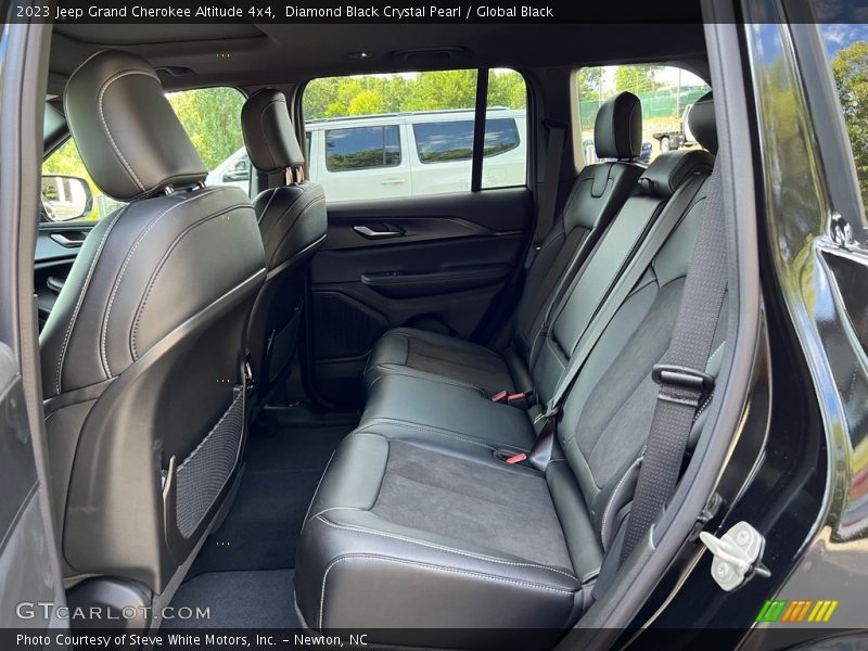 Rear Seat of 2023 Grand Cherokee Altitude 4x4