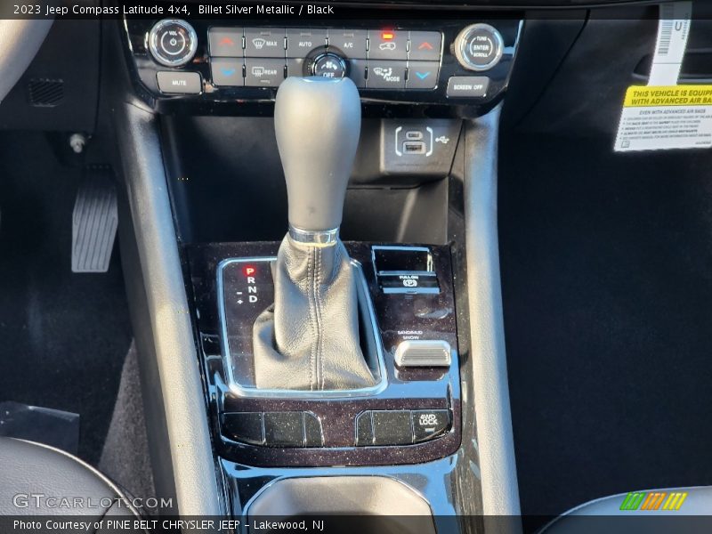 Billet Silver Metallic / Black 2023 Jeep Compass Latitude 4x4