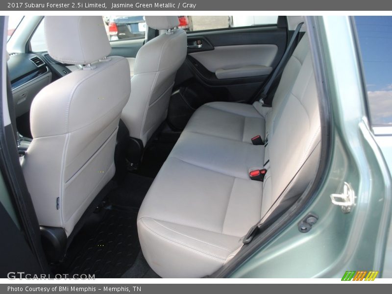 Jasmine Green Metallic / Gray 2017 Subaru Forester 2.5i Limited
