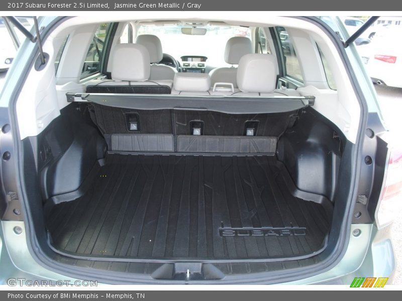 Jasmine Green Metallic / Gray 2017 Subaru Forester 2.5i Limited
