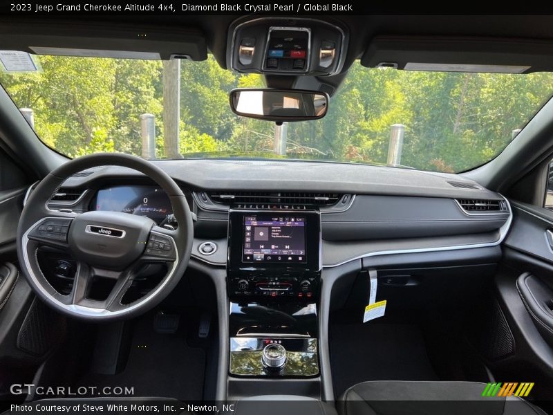 Dashboard of 2023 Grand Cherokee Altitude 4x4