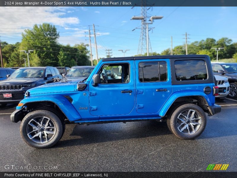  2024 Wrangler 4-Door Sport S 4xe Hybrid Hydro Blue Pearl