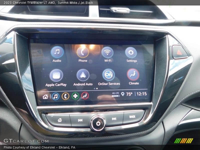 Summit White / Jet Black 2023 Chevrolet TrailBlazer LT AWD