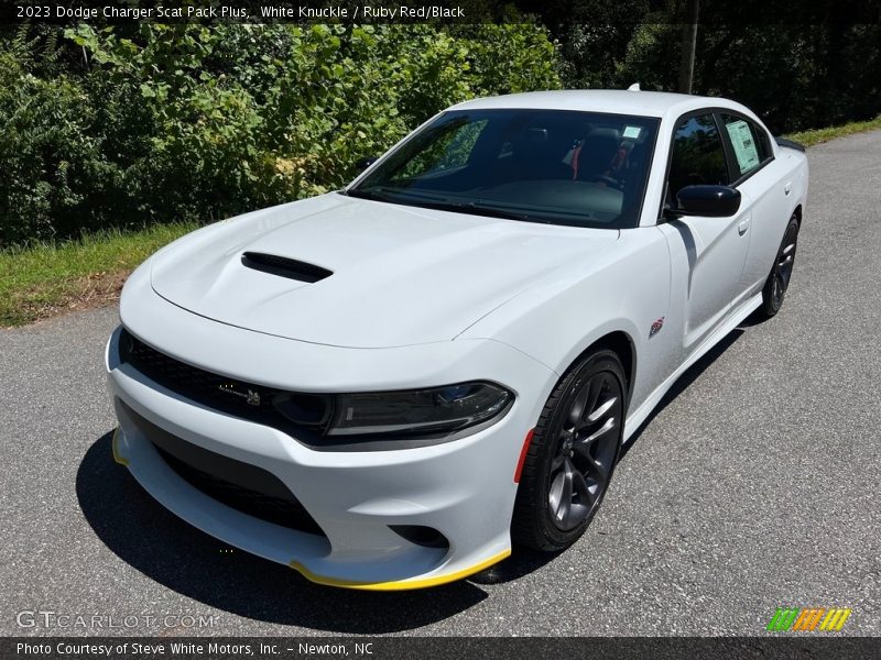 White Knuckle / Ruby Red/Black 2023 Dodge Charger Scat Pack Plus