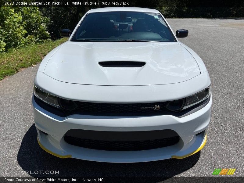 White Knuckle / Ruby Red/Black 2023 Dodge Charger Scat Pack Plus