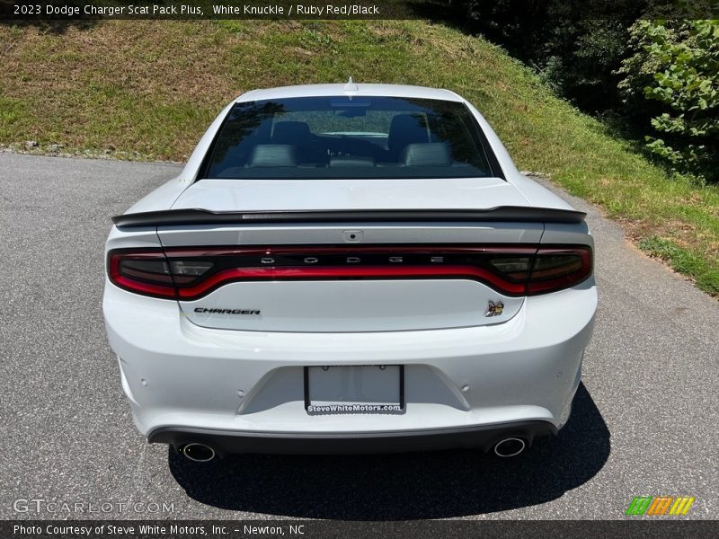 White Knuckle / Ruby Red/Black 2023 Dodge Charger Scat Pack Plus