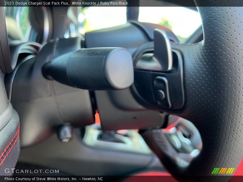 White Knuckle / Ruby Red/Black 2023 Dodge Charger Scat Pack Plus