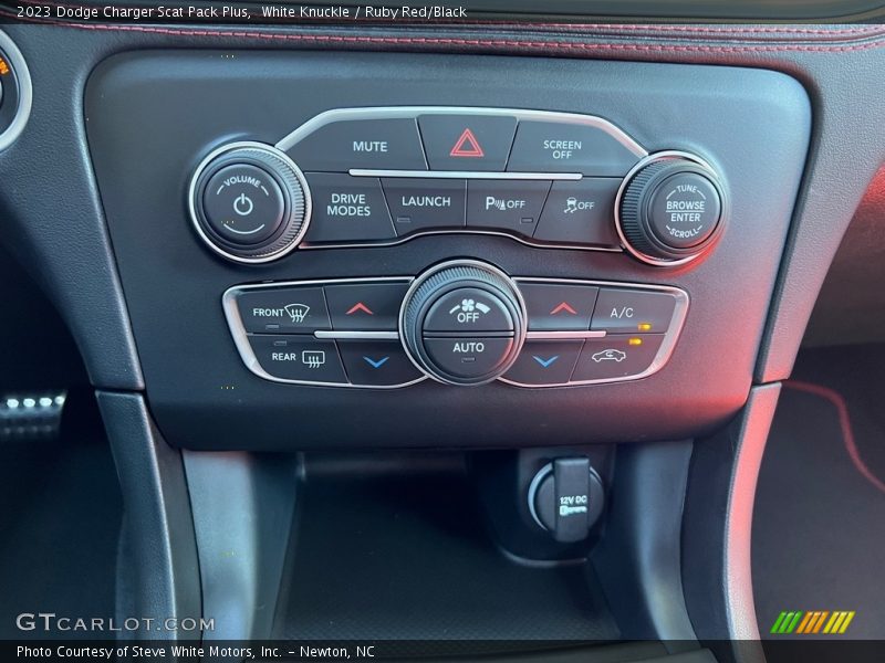 Controls of 2023 Charger Scat Pack Plus