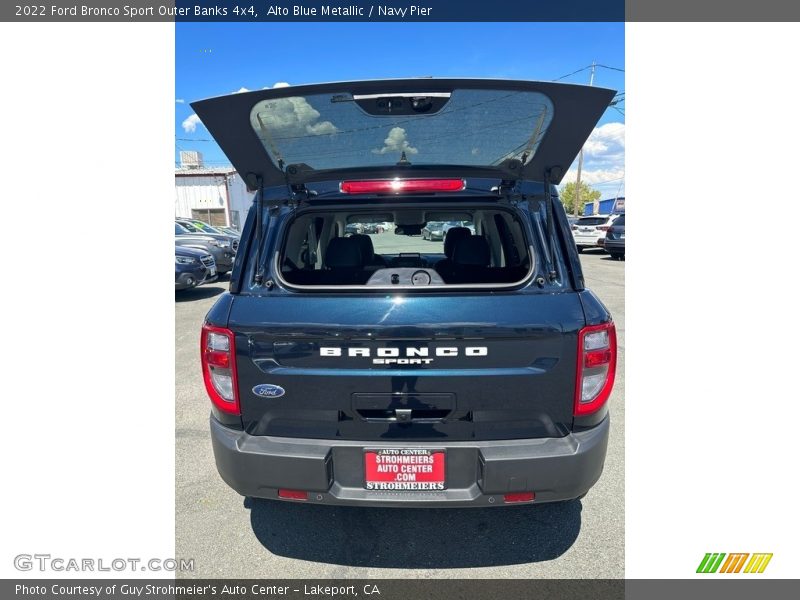 Alto Blue Metallic / Navy Pier 2022 Ford Bronco Sport Outer Banks 4x4