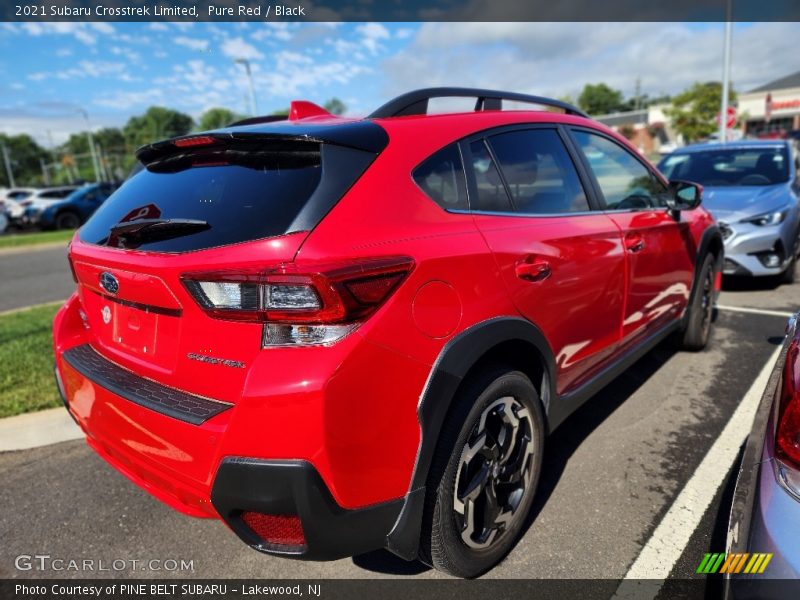 Pure Red / Black 2021 Subaru Crosstrek Limited