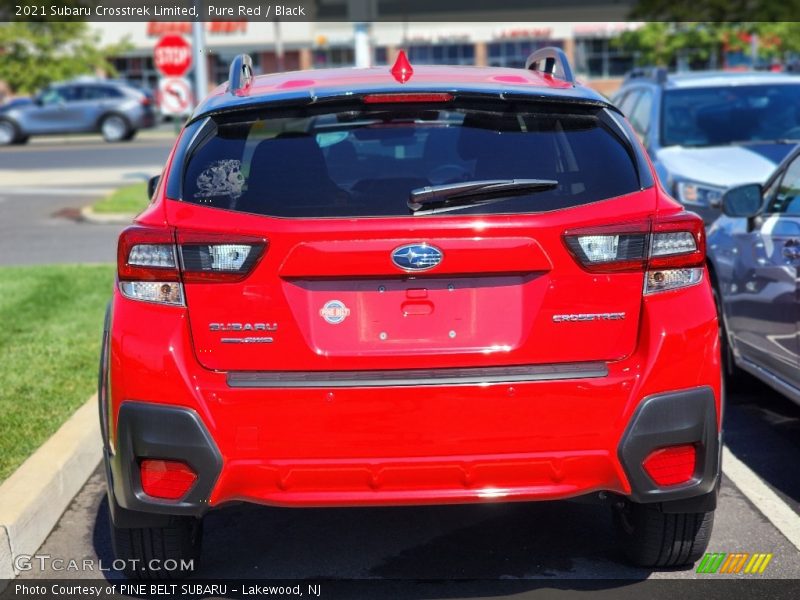 Pure Red / Black 2021 Subaru Crosstrek Limited