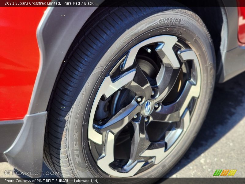 Pure Red / Black 2021 Subaru Crosstrek Limited